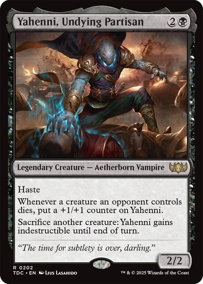 Yahenni, Undying Partisan, Commander: Tarkir: Dragonstorm 202