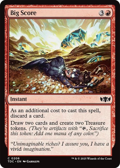 Big Score, Commander: Tarkir: Dragonstorm 206