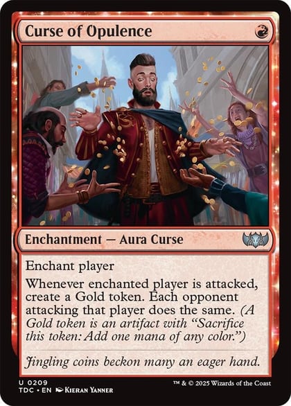 Curse of Opulence, Commander: Tarkir: Dragonstorm 209