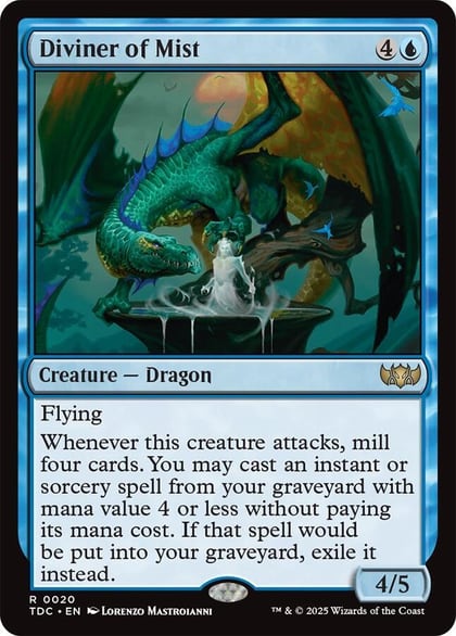 Diviner of Mist, Commander: Tarkir: Dragonstorm 20
