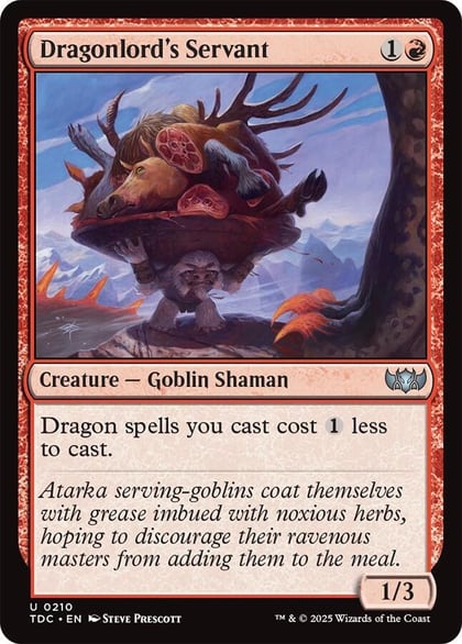 Dragonlord's Servant, Commander: Tarkir: Dragonstorm 210