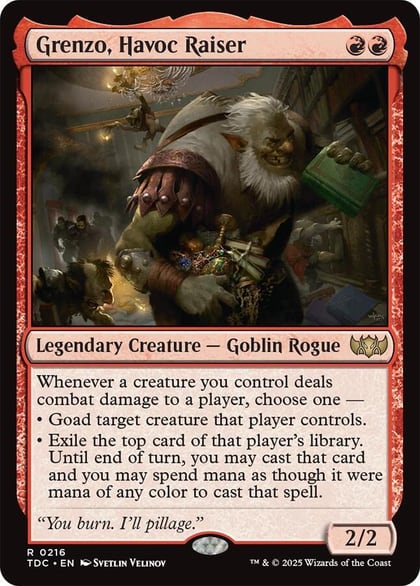 Grenzo, Havoc Raiser, Commander: Tarkir: Dragonstorm 216