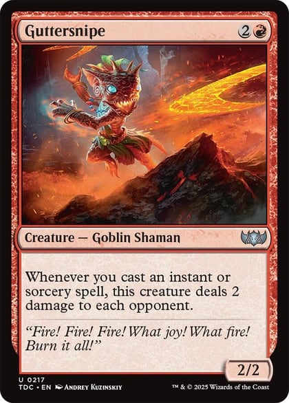 Guttersnipe, Commander: Tarkir: Dragonstorm 217
