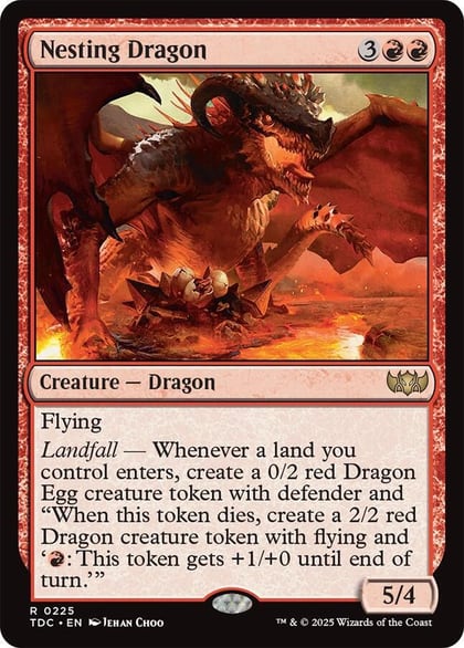 Nesting Dragon, Commander: Tarkir: Dragonstorm 225
