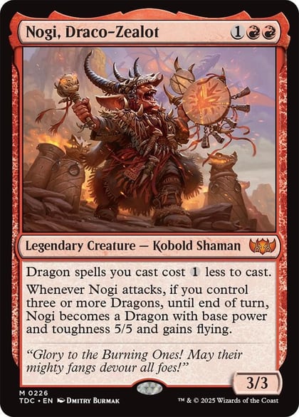 Nogi, Draco-Zealot, Commander: Tarkir: Dragonstorm 226