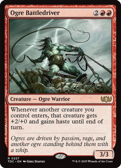Ogre Battledriver, Commander: Tarkir: Dragonstorm 227