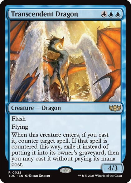 Transcendent Dragon, Commander: Tarkir: Dragonstorm 22