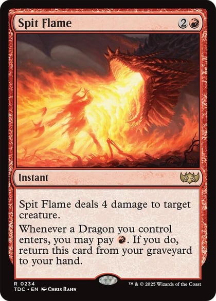 Spit Flame, Commander: Tarkir: Dragonstorm 234