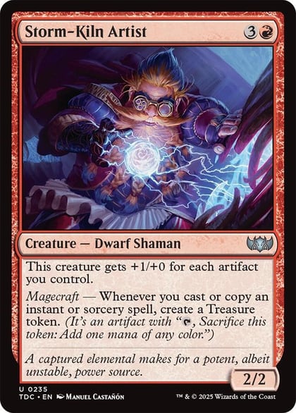 Storm-Kiln Artist, Commander: Tarkir: Dragonstorm 235