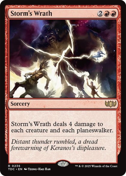 Storm's Wrath, Commander: Tarkir: Dragonstorm 236