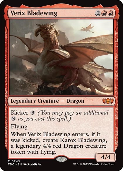 Verix Bladewing, Commander: Tarkir: Dragonstorm 243