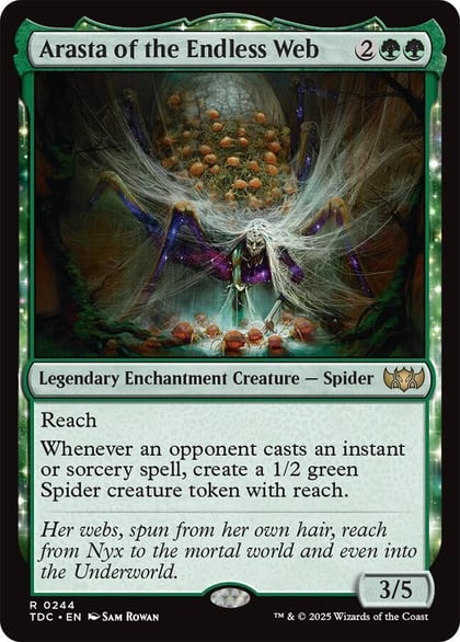 Arasta of the Endless Web, Commander: Tarkir: Dragonstorm 244