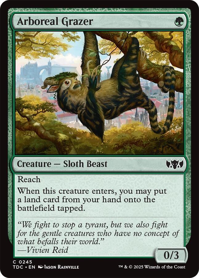 Arboreal Grazer, Commander: Tarkir: Dragonstorm 245