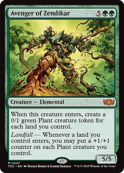 Avenger of Zendikar, Commander: Tarkir: Dragonstorm 247