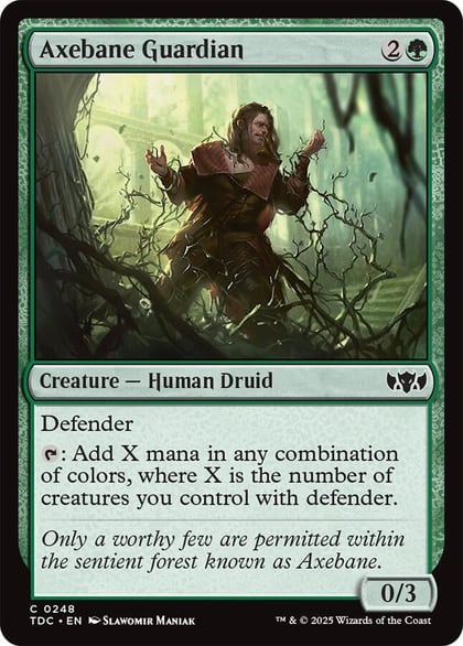 Axebane Guardian, Commander: Tarkir: Dragonstorm 248
