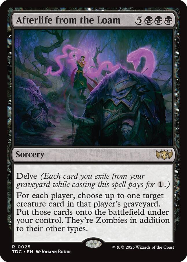 Afterlife from the Loam, Commander: Tarkir: Dragonstorm 25