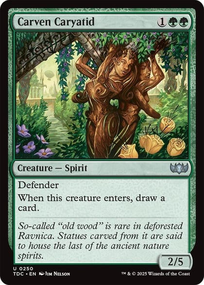 Carven Caryatid, Commander: Tarkir: Dragonstorm 250