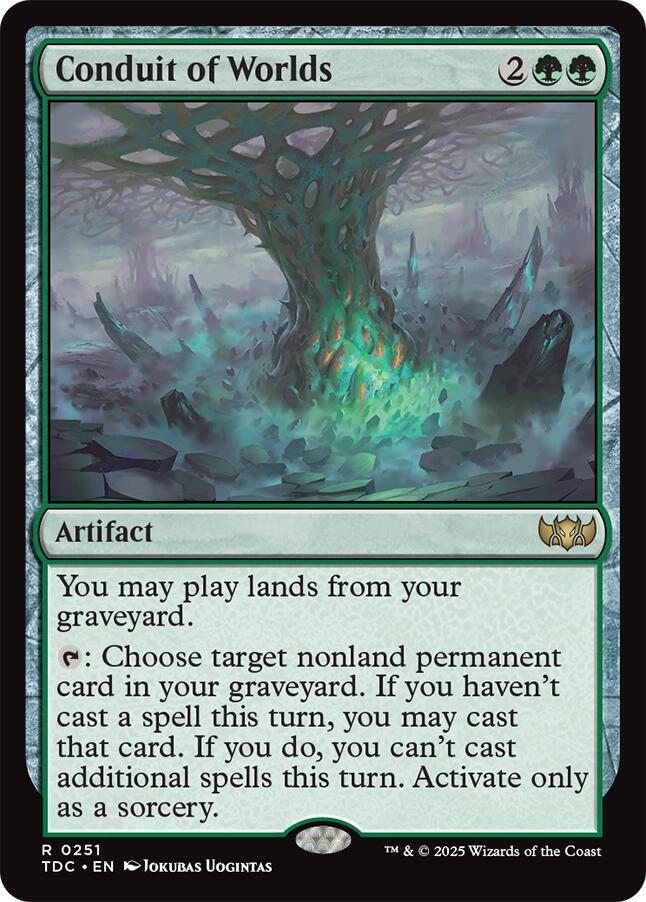Conduit of Worlds, Commander: Tarkir: Dragonstorm 251