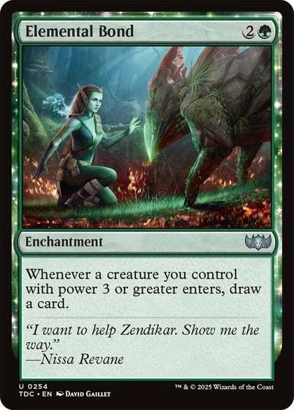 Elemental Bond, Commander: Tarkir: Dragonstorm 254