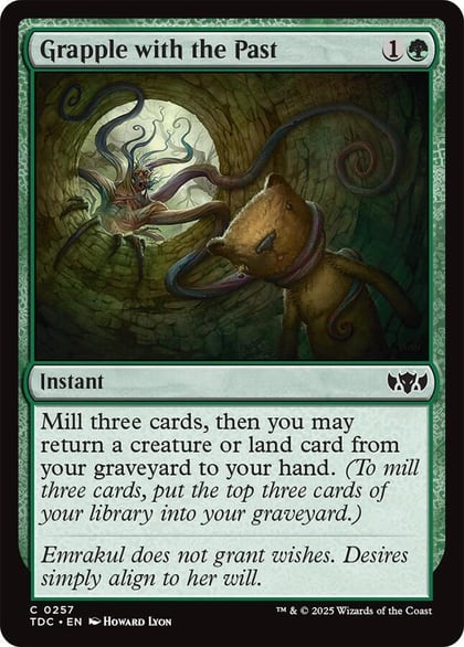 Grapple with the Past, Commander: Tarkir: Dragonstorm 257