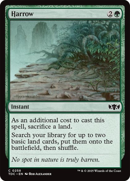Harrow, Commander: Tarkir: Dragonstorm 258