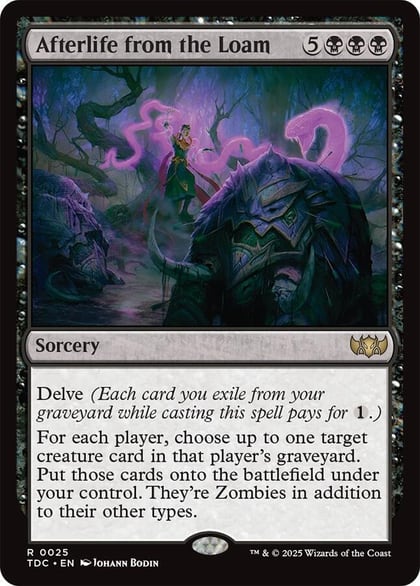 Afterlife from the Loam, Commander: Tarkir: Dragonstorm 25