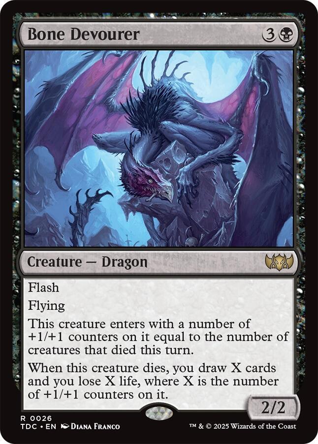 Bone Devourer, Commander: Tarkir: Dragonstorm 26
