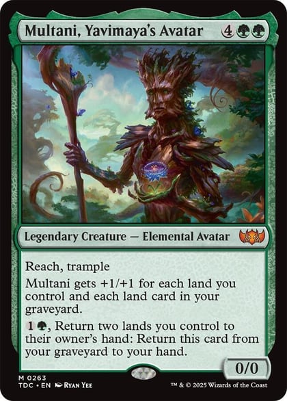 Multani, Yavimaya's Avatar, Commander: Tarkir: Dragonstorm 263