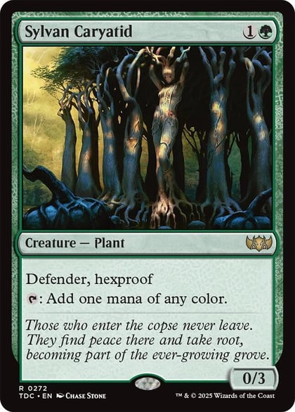 Sylvan Caryatid, Commander: Tarkir: Dragonstorm 272