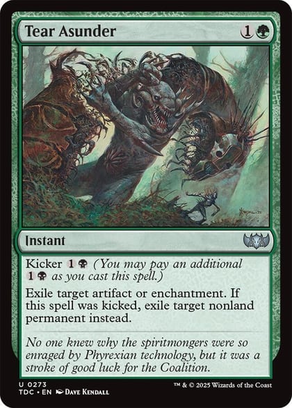 Tear Asunder, Commander: Tarkir: Dragonstorm 273