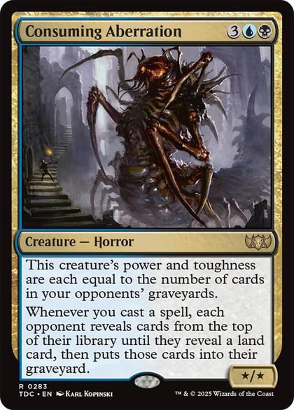 Consuming Aberration, Commander: Tarkir: Dragonstorm 283