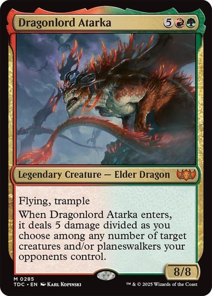 Dragonlord Atarka, Commander: Tarkir: Dragonstorm 285