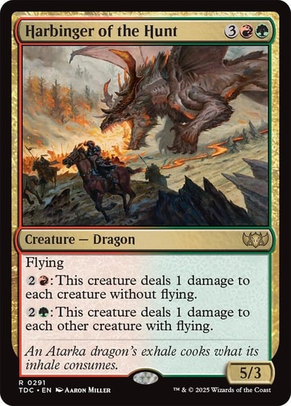 Harbinger of the Hunt, Commander: Tarkir: Dragonstorm 291