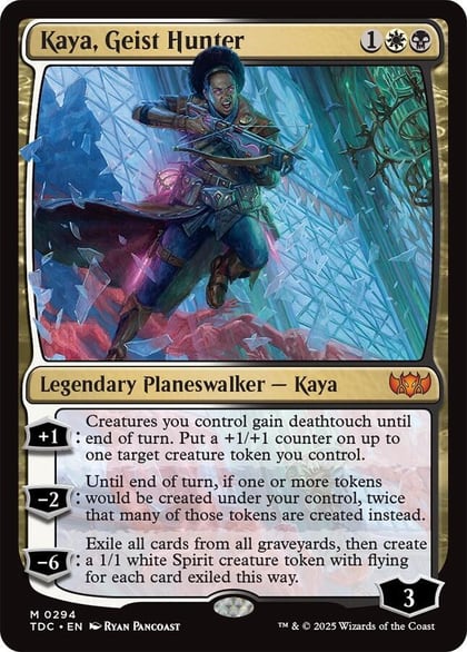 Kaya, Geist Hunter, Commander: Tarkir: Dragonstorm 294