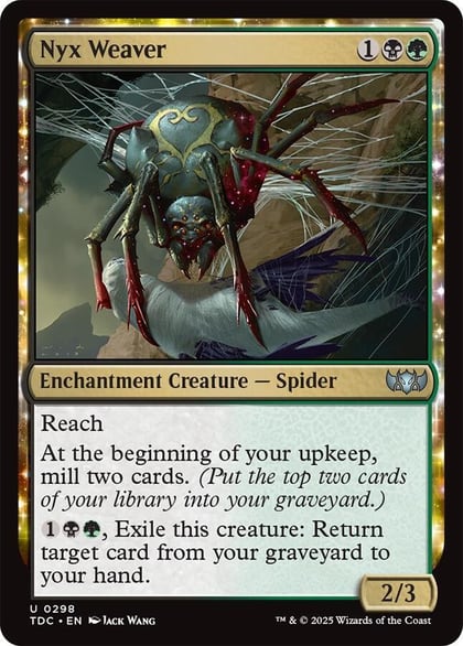 Nyx Weaver, Commander: Tarkir: Dragonstorm 298