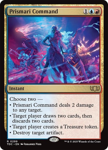 Prismari Command, Commander: Tarkir: Dragonstorm 299