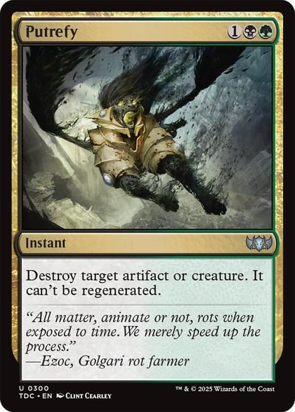 Putrefy, Commander: Tarkir: Dragonstorm 300