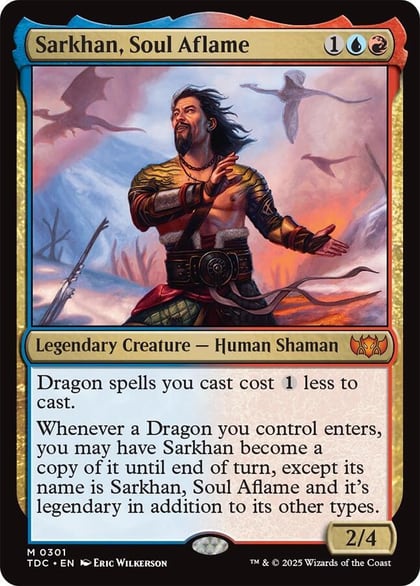 Sarkhan, Soul Aflame, Commander: Tarkir: Dragonstorm 301