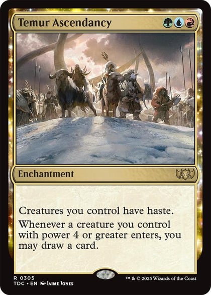 Temur Ascendancy, Commander: Tarkir: Dragonstorm 305