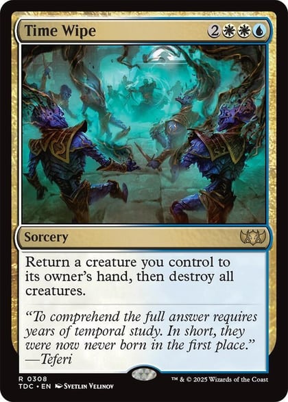 Time Wipe, Commander: Tarkir: Dragonstorm 308