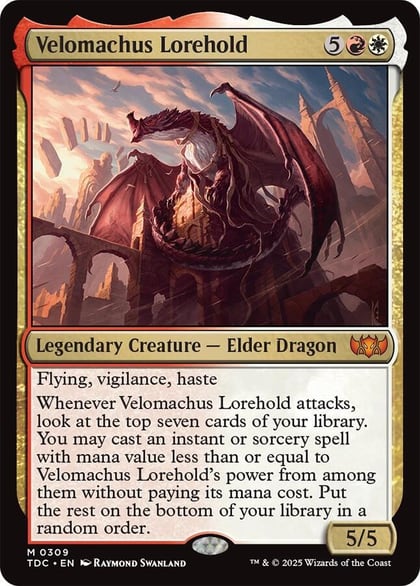 Velomachus Lorehold, Commander: Tarkir: Dragonstorm 309