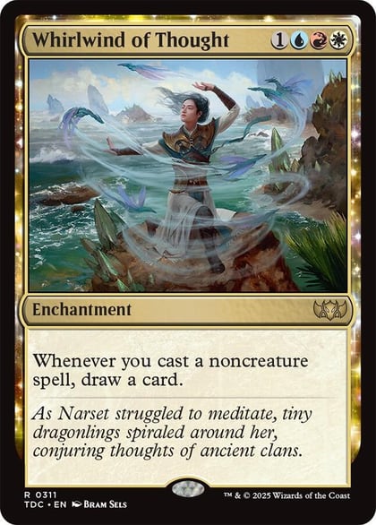 Whirlwind of Thought, Commander: Tarkir: Dragonstorm 311