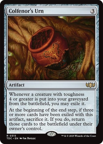 Colfenor's Urn, Commander: Tarkir: Dragonstorm 315