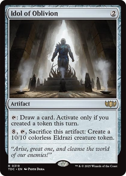 Idol of Oblivion, Commander: Tarkir: Dragonstorm 319