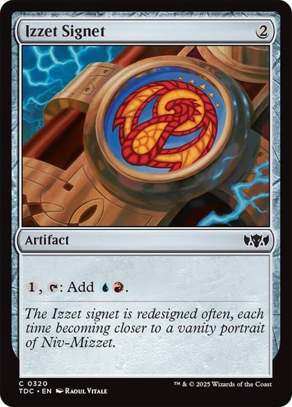 Izzet Signet, Commander: Tarkir: Dragonstorm 320