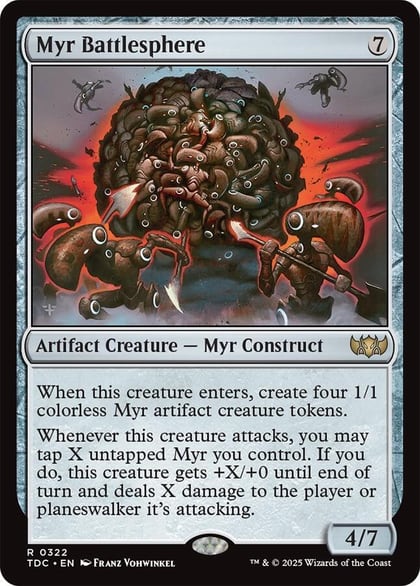 Myr Battlesphere, Commander: Tarkir: Dragonstorm 322