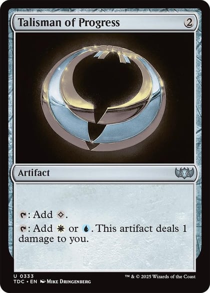 Talisman of Progress, Commander: Tarkir: Dragonstorm 333