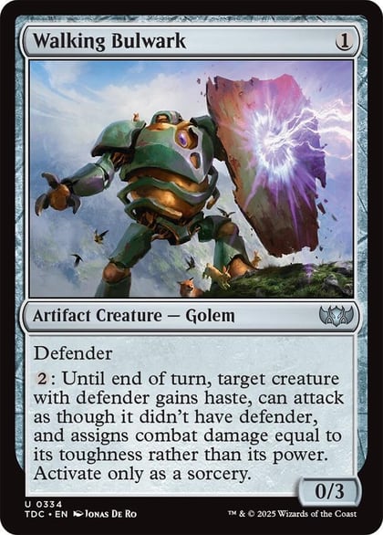 Walking Bulwark, Commander: Tarkir: Dragonstorm 334