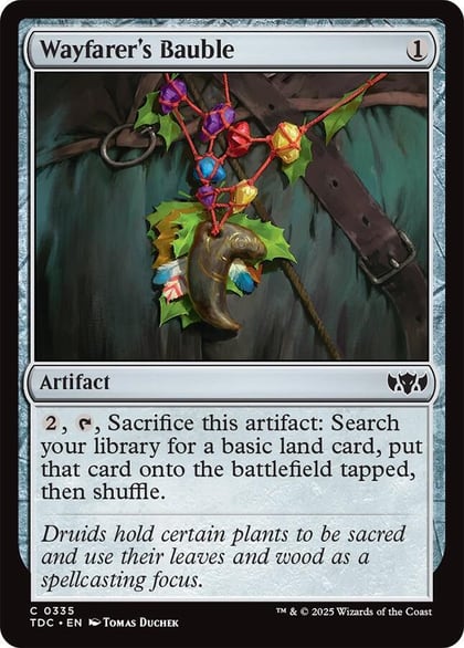 Wayfarer's Bauble, Commander: Tarkir: Dragonstorm 335