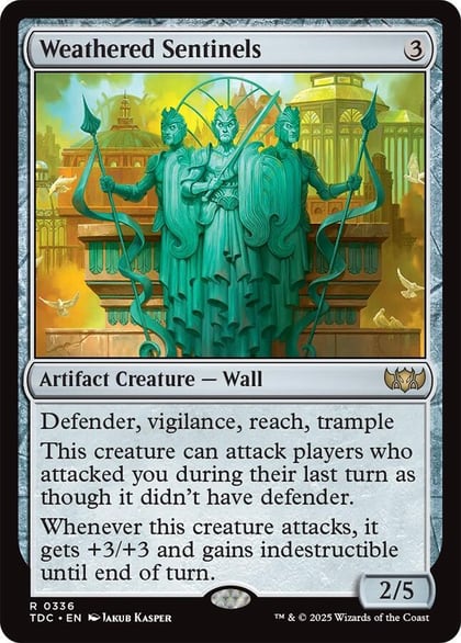 Weathered Sentinels, Commander: Tarkir: Dragonstorm 336